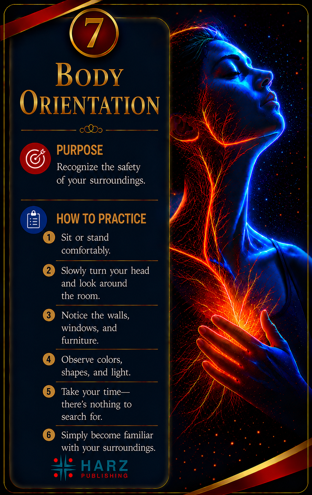 Body Orientation somatic exercise sample card
